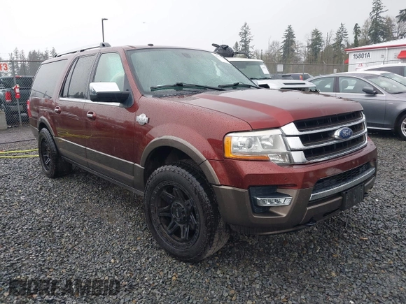 2015 Ford Expedition Max XLT с VIN 1FMJK1JTXFEF49399, выставлен на аукционе IAAI как лот 41998369 с пробегом 147 166 миль миль и . История ставок и продаж доступна на DreamBid. Изображение 1.