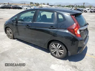 2015 Honda Fit EX-L with VIN 3HGGK5H80FM724424, listed as a Copart auction lot 61461995 with 93,066 mi miles and Salvage title. Bid and sale history available at DreamBid. Image 2.