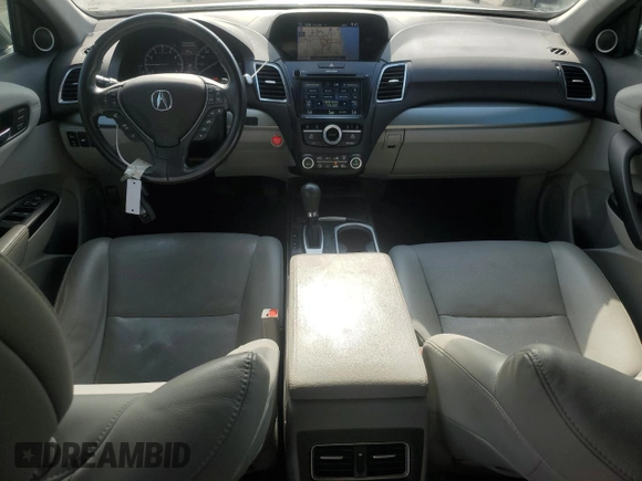 2017 Acura RDX Advance with VIN 5J8TB3H74HL011041, listed as a Copart auction lot 55409695 with 65,527 mi miles and Salvage title. Bid and sale history available at DreamBid. Image 8.