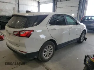 2021 Chevrolet Equinox LT with VIN 3GNAXUEV4MS165504, listed as a Copart auction lot 53049245 with 75,706 mi miles and Salvage Title. Bid and sale history available at DreamBid. Image 3.