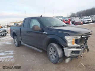 2019 Ford F-150 XL with VIN 1FTFX1E5XKKD99233, listed as a IAAI auction lot 41369349 with 1 mi miles. Bid and sale history available at carsss.com. Image 1.