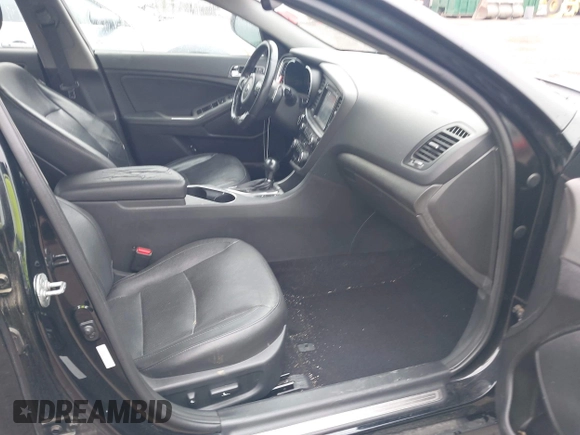 2014 Kia Optima SX Turbo with VIN 5XXGR4A61EG294366, listed as a IAAI auction lot 42540516 with 195,335 mi miles and . Bid and sale history available at DreamBid. Image 5.