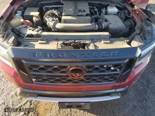 2023 Nissan Frontier PRO-4X with VIN 1N6ED1EK7PN600308, listed as a Copart auction lot 44374825 with 31,408 mi miles and Salvage Title. Bid and sale history available at carsss.com. Image 12.
