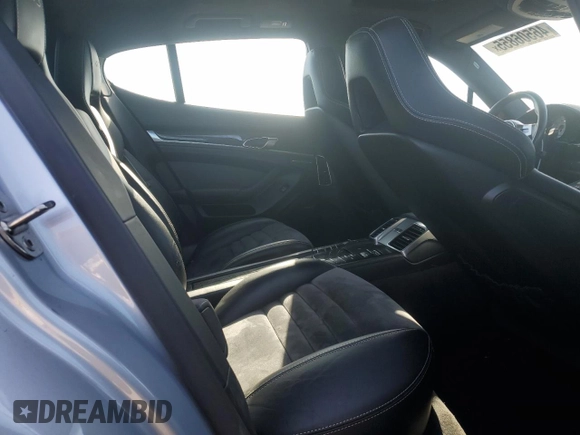 2015 Porsche Panamera GTS with VIN WP0AF2A7XFL080120, listed as a Copart auction lot 46506855 with 108,829 mi miles and Salvage title. Bid and sale history available at DreamBid. Image 10.