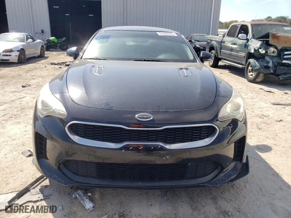 2018 Kia Stinger with VIN KNAE15LAXJ6039369, listed as a Copart auction lot 44592225 with 116,080 mi miles and Salvage Title. Bid and sale history available at carsss.com. Image 5.