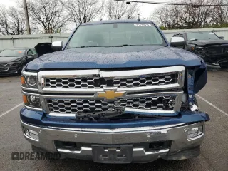2015 Chevrolet Silverado 1500 LTZ with VIN 1GCVKSEC4FZ174074, listed as a Copart auction lot 81199614 with 72,619 mi miles and Salvage Title. Bid and sale history available at carsss.com. Image 5.