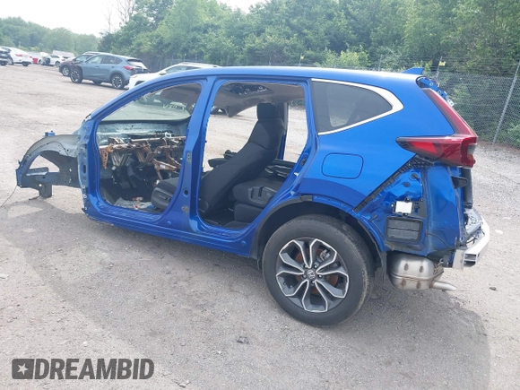 2022 Honda CR-V EX with VIN 7FARW2H50NE039590, listed as a IAAI auction lot 42315632 with Not provided miles and . Bid and sale history available at DreamBid. Image 3.