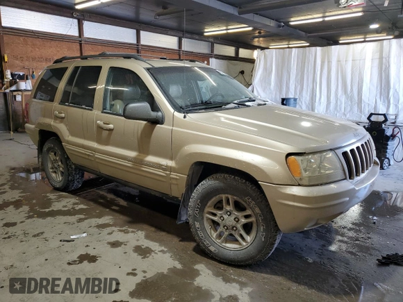 1999 Jeep Grand Cherokee Limited with VIN 1J4GW68N3XC799663, listed as a Copart auction lot 45630695 with 149,125 mi miles and Salvage Title. Bid and sale history available at carsss.com. Image 4.