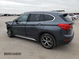 2017 BMW X1 sDrive28i with VIN WBXHU7C35H5H35194, listed as a Copart auction lot 47400983 with 80,312 mi miles. Bid and sale history available at carsss.com. Image 2.