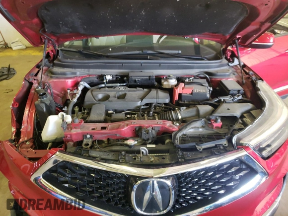 2020 Acura RDX w/Technology Pkg with VIN 5J8TC2H54LL025827, listed as a Copart auction lot 60447193 with 34,207 mi miles. Bid and sale history available at carsss.com. Image 14.