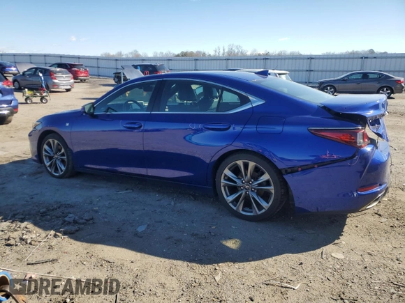 2021 Lexus ES 350 F Sport with VIN 58AGZ1B13MU082793, listed as a Copart auction lot 47101955 with 132,790 mi miles and Salvage title. Bid and sale history available at DreamBid. Image 2.