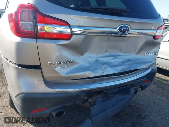 2019 Subaru Ascent Premium with VIN 4S4WMACD6K3459744, listed as a IAAI auction lot 41960104 with 123,401 mi miles and . Bid and sale history available at DreamBid. Image 21.