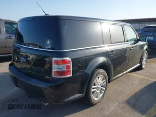 2013 Ford Flex SEL with VIN 2FMHK6C89DBD33136, listed as a IAAI auction lot 42019929 with 190,574 mi miles. Bid and sale history available at carsss.com. Image 4.