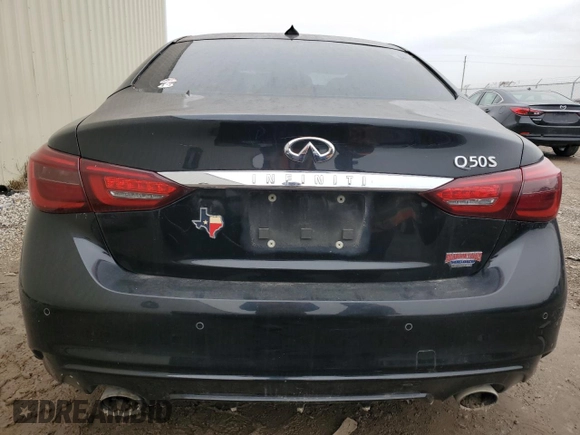 2018 Infiniti Q50 Sport with VIN JN1EV7AP5JM359241, listed as a Copart auction lot 42627505 with 141,625 mi miles and Clean Title. Bid and sale history available at carsss.com. Image 6.