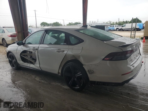 2024 Honda Accord Sport-L with VIN 1HGCY2F74RA078747, listed as a Copart auction lot 59018995 with 3,656 mi miles and Salvage title. Bid and sale history available at DreamBid. Image 2.