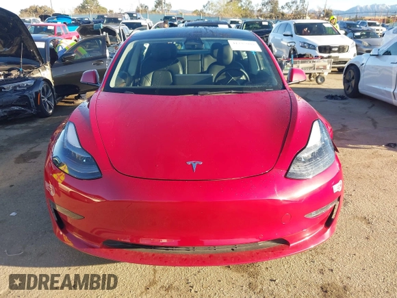 2022 Tesla Model 3 Long Range with VIN 5YJ3E1EB0NF212257, listed as a IAAI auction lot 41735989 with 28,528 mi miles and . Bid and sale history available at DreamBid. Image 12.