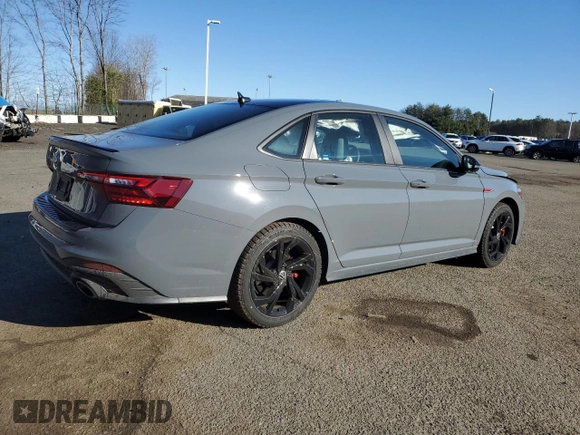 2023 Volkswagen Jetta GLI Autobahn with VIN 3VW1T7BU2PM017049, listed as a Copart auction lot 50318395 with 32,924 mi miles and Salvage Title. Bid and sale history available at DreamBid. Image 3.