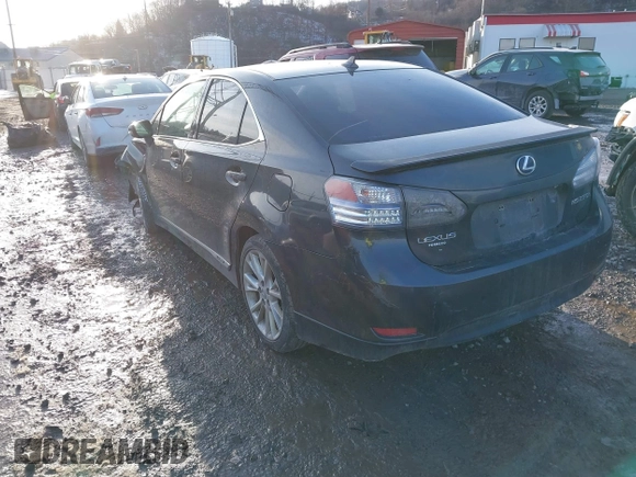 2010 Lexus HS 250h with VIN JTHBB1BA0A2008098, listed as a IAAI auction lot 41415686 with 233,074 mi miles and . Bid and sale history available at DreamBid. Image 3.