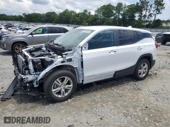 2024 GMC Terrain SLE с VIN 3GKALMEG3RL318711, выставлен на аукционе Copart как лот 60665355 с пробегом 19 519 миль миль и Списание • Salvage title. История ставок и продаж доступна на DreamBid. Изображение 1.