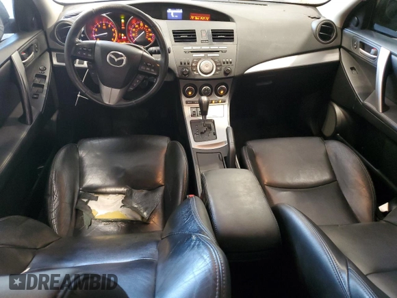 2010 Mazda 3 S Grand Touring with VIN JM1BL1S58A1266957, listed as a Copart auction lot 61185595 with 170,843 mi miles and Non repairable. Bid and sale history available at DreamBid. Image 8.