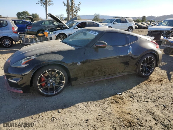 2019 Nissan 370Z Coupe with VIN JN1AZ4EH8KM421754, listed as a Copart auction lot 73002254 with 55172 miles and Salvage Title. Bid and sale history available at carsss.com. Image 1.