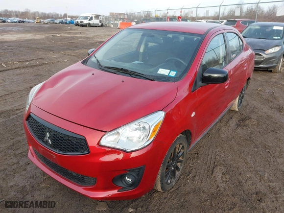 2020 Mitsubishi Mirage G4 SE with VIN ML32F4FJ4LHF12869, listed as a IAAI auction lot 41790006 with 10,422 mi miles. Bid and sale history available at carsss.com. Image 17.