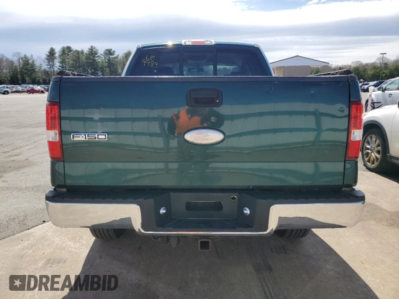 2007 Ford F-150 STX with VIN 1FTRX14W57FB39989, listed as a Copart auction lot 50695635 with 252,852 mi miles and Salvage title. Bid and sale history available at DreamBid. Image 6.