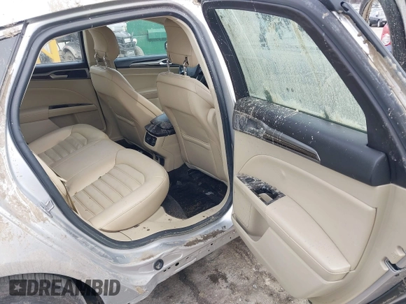 2014 Ford Fusion SE Hybrid with VIN 3FA6P0LU7ER176612, listed as a IAAI auction lot 41456075 with 101,621 mi miles and . Bid and sale history available at DreamBid. Image 8.