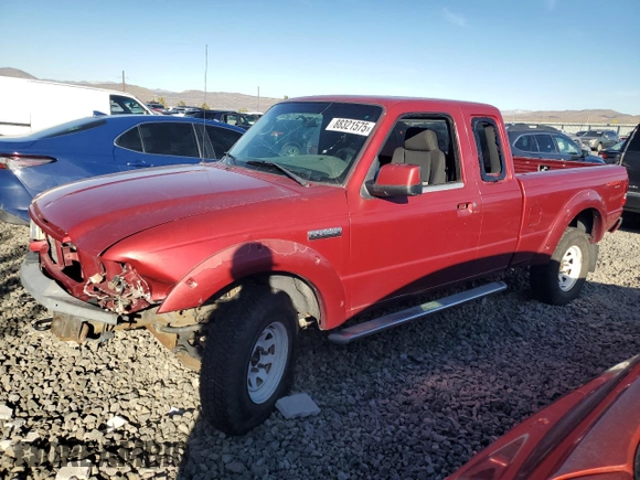2007 Ford Ranger XLT with VIN 1FTZR45E37PA18146, listed as a Copart auction lot 88321575 with 153,820 mi miles and Salvage Title. Bid and sale history available at carsss.com. Image 1.