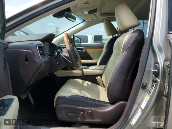 2017 Lexus RX 350 with VIN 2T2ZZMCA2HC052610, listed as a Copart auction lot 58565945 with 137,956 mi miles and Salvage title. Bid and sale history available at DreamBid. Image 7.