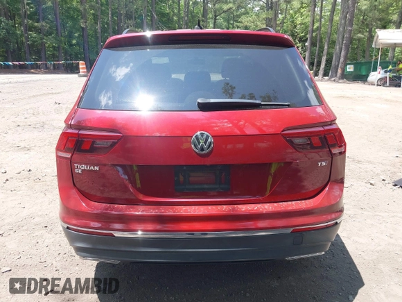 2018 Volkswagen Tiguan SEL with VIN 3VV3B7AX6JM073546, listed as a IAAI auction lot 42439602 with 97,109 mi miles and . Bid and sale history available at DreamBid. Image 16.