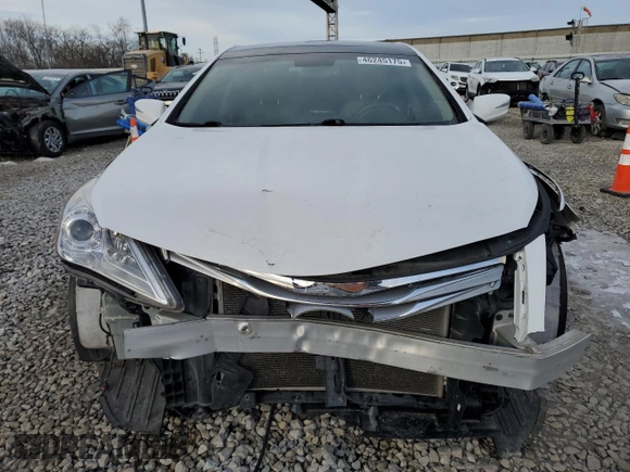 2013 Hyundai Azera with VIN KMHFH4JG2DA232956, listed as a Copart auction lot 46245175 with 59,987 mi miles and Salvage Title. Bid and sale history available at DreamBid. Image 5.