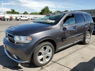 2014 Dodge Durango Limited with VIN 1C4SDJDT9EC394501, listed as a Copart auction lot 58161754 with 86,066 mi miles and Clean Title. Bid and sale history available at carsss.com. Image 1.