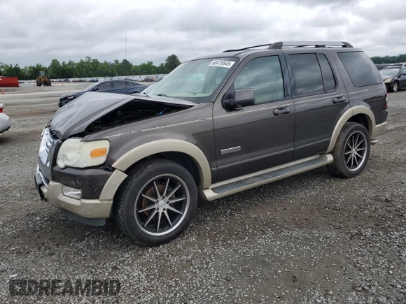 2006 Ford Explorer Eddie Bauer z VIN 1FMEU74E66UA41903, wystawiony jako Copart lot #60419545 z przebiegiem 231 949 mil mil oraz Szkoda całkowita • Salvage title. Historia ofert i sprzedaży dostępna na DreamBid. Obrazek 1.