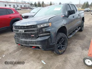 2021 Chevrolet Silverado 1500 LT Trail Boss with VIN 1GCPYFED3MZ310697, listed as a IAAI auction lot 41665486 with 50,335 mi miles and . Bid and sale history available at DreamBid. Image 17.