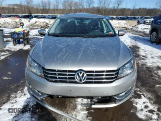 2012 Volkswagen Passat SEL with VIN 1VWCP7A36CC097828, listed as a Copart auction lot 46071215 with 156,525 mi miles and Salvage Title. Bid and sale history available at carsss.com. Image 5.