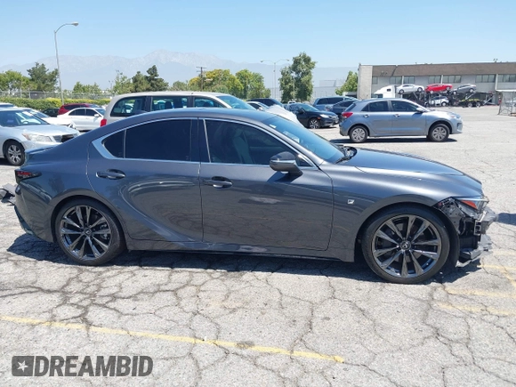 2021 Lexus IS 350 F Sport with VIN JTHGZ1B2XM5042188, listed as a IAAI auction lot 42529891 with 48,721 mi miles and . Bid and sale history available at DreamBid. Image 14.