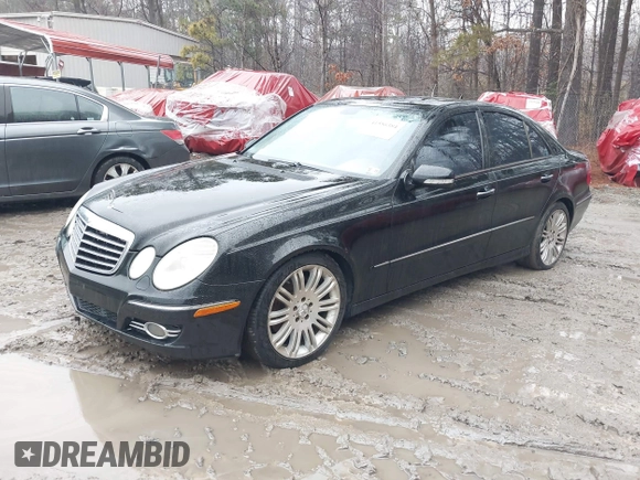 2007 Mercedes-Benz E 550 with VIN WDBUF90X57X213673, listed as a IAAI auction lot 41556384 with 167,676 mi miles and . Bid and sale history available at DreamBid. Image 2.