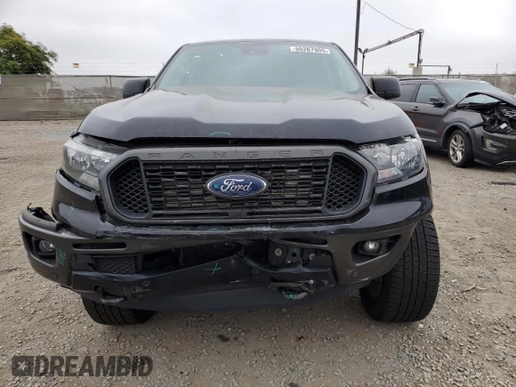 2019 Ford Ranger XL with VIN 1FTER4EH2KLA15750, listed as a Copart auction lot 60287905 with 54,591 mi miles and Salvage title. Bid and sale history available at DreamBid. Image 5.