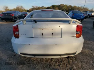 2002 Toyota Celica GT with VIN JTDDR32T120136902, listed as a Copart auction lot 78049974 with 206,849 mi miles and Clean Title. Bid and sale history available at carsss.com. Image 6.