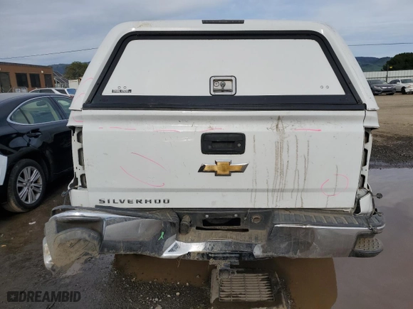 2018 Chevrolet Silverado 1500 Work Truck with VIN 1GCVKNEC7JZ217896, listed as a Copart auction lot 49720795 with 120,632 mi miles and Salvage Title. Bid and sale history available at carsss.com. Image 6.