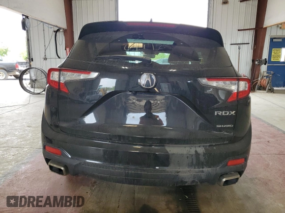2024 Acura RDX with VIN 5J8TC2H34RL041016, listed as a Copart auction lot 59550805 with 8,535 mi miles and Salvage title. Bid and sale history available at DreamBid. Image 6.