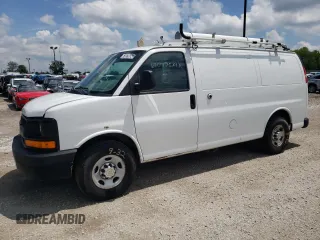 2013 Chevrolet Express Cargo with VIN 1GCWGFCB1D1902131, listed as a Copart auction lot 66237105 with 75,185 mi miles and Clean title. Bid and sale history available at DreamBid. Image 1.