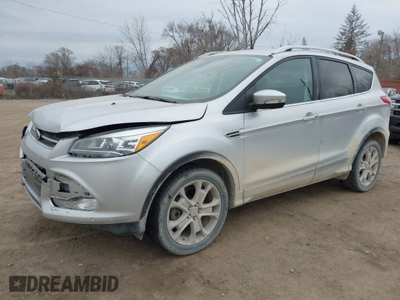 2015 Ford Escape Titanium with VIN 1FMCU9J92FUA60166, listed as a IAAI auction lot 41914080 with 103,122 mi miles and . Bid and sale history available at DreamBid. Image 17.