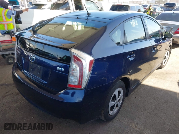 2013 Toyota Prius One with VIN JTDKN3DU8D1689407, listed as a IAAI auction lot 41834806 with 178,826 mi miles and . Bid and sale history available at DreamBid. Image 4.