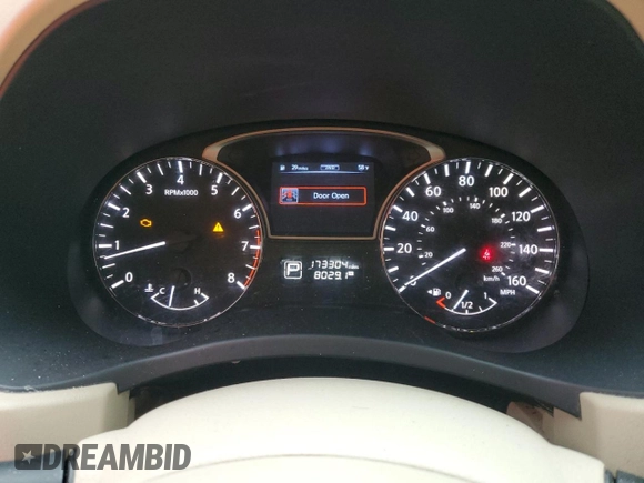 2014 Nissan Pathfinder SL with VIN 5N1AR2MM1EC617511, listed as a Copart auction lot 55506935 with 173,304 mi miles and Salvage title. Bid and sale history available at DreamBid. Image 9.