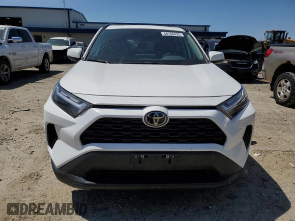 2023 Toyota RAV4 XLE with VIN 2T3P1RFV1PC380881, listed as a Copart auction lot 56160425 with 37,628 mi miles and Salvage title. Bid and sale history available at DreamBid. Image 5.