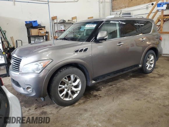 2013 Infiniti QX56 with VIN JN8AZ2NE8D9041539, listed as a Copart auction lot 62492425 with 236,892 mi miles and Clean title. Bid and sale history available at DreamBid. Image 1.