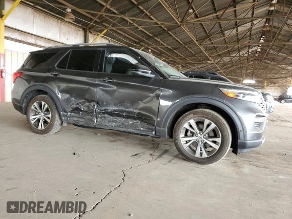 2020 Ford Explorer Platinum with VIN 1FM5K8HC8LGA41089, listed as a Copart auction lot 45485495 with 45,237 mi miles and Salvage Title. Bid and sale history available at carsss.com. Image 4.