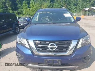 2017 Nissan Pathfinder SV with VIN 5N1DR2MM4HC675341, listed as a IAAI auction lot 40087490 with 95,106 mi miles. Bid and sale history available at carsss.com. Image 12.